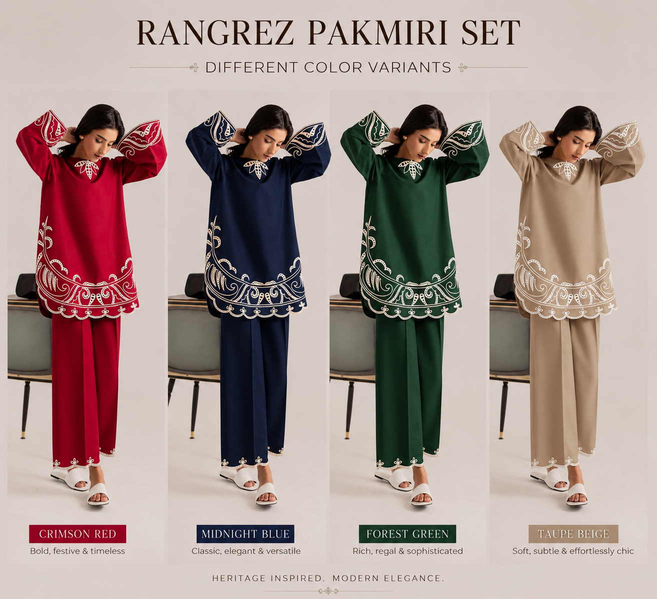 Rangrez pakmiri set