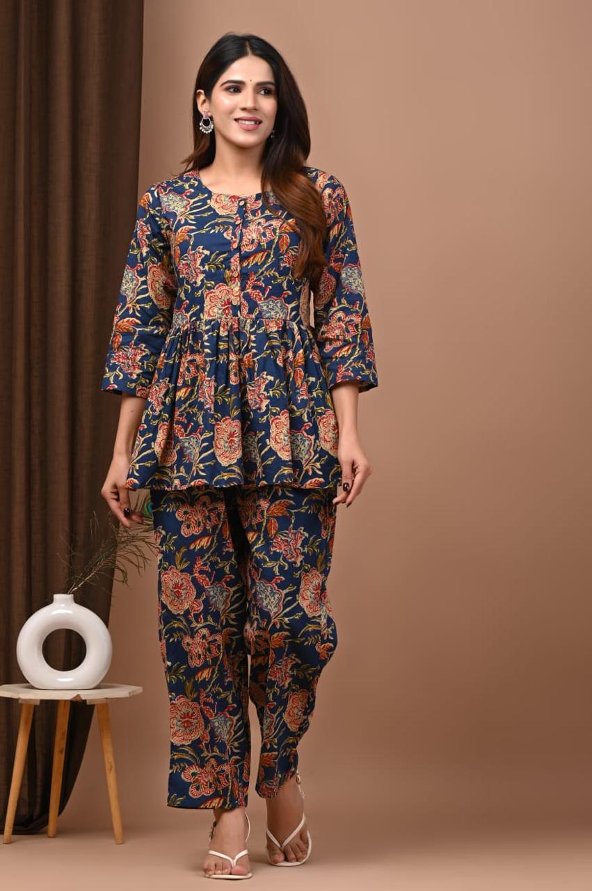 Blossom Cotton Co-Ord Set