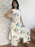 ivory bloom cotton cord-set