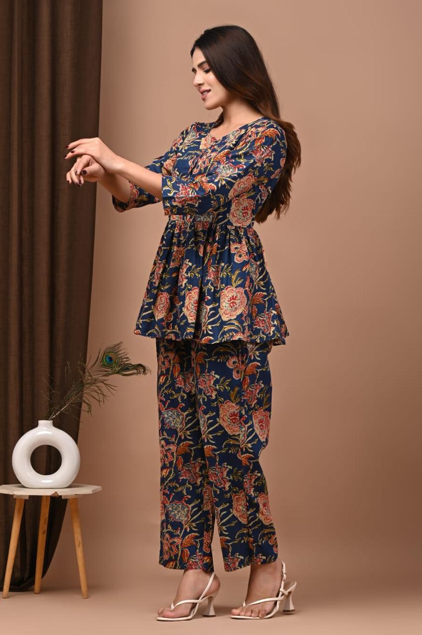 Blossom Cotton Co-Ord Set